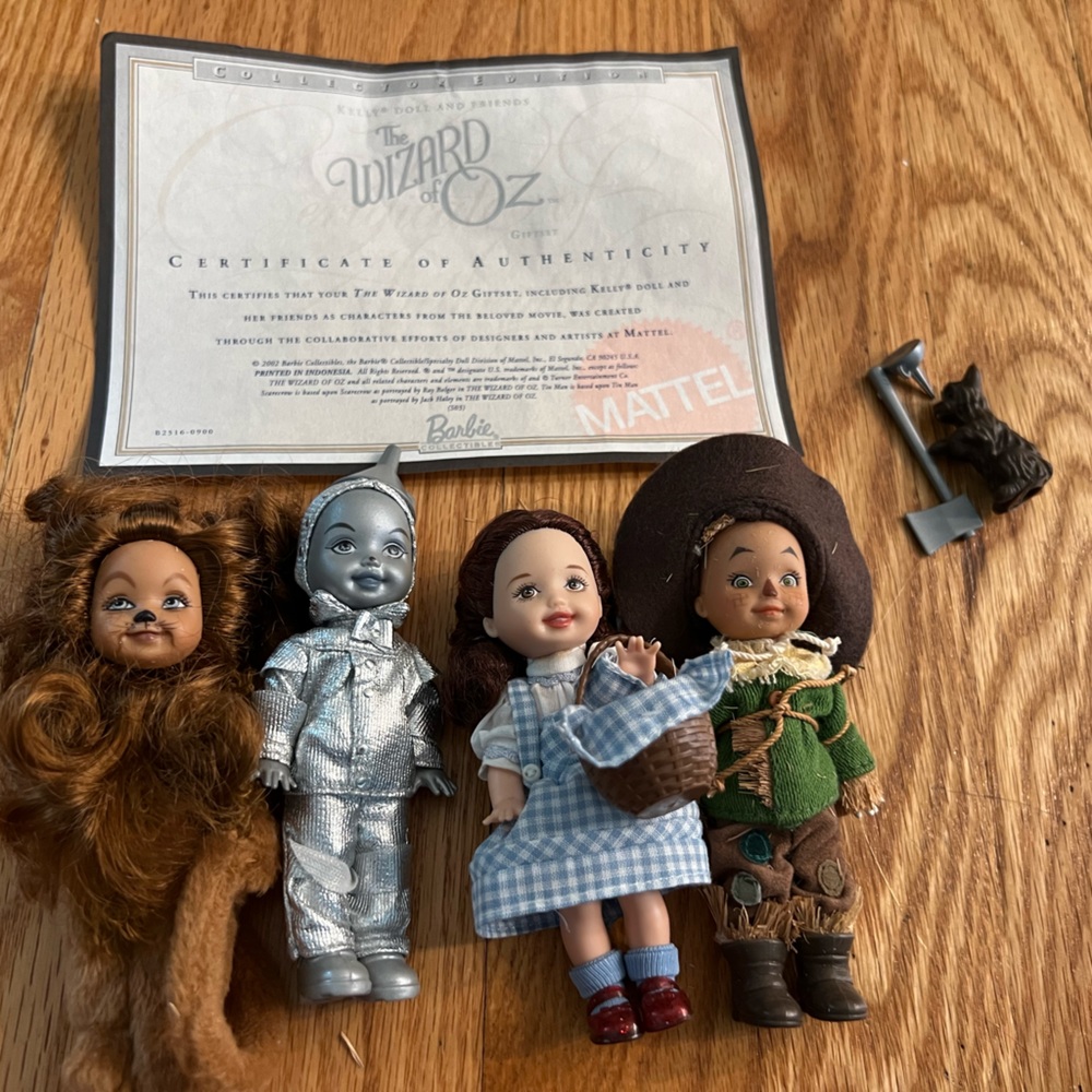 Wizard of oz doll set